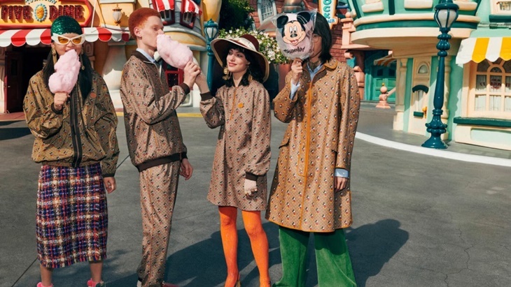 Koleksi Edisi Spesial Gucci x Mickey Mouse untuk Imlek 2020