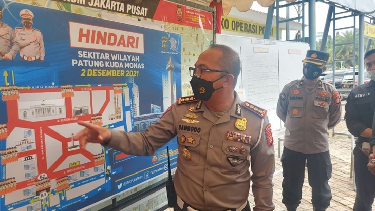 Kendaraan Masuk Jakarta Bakal Diperiksa untuk Cegah Massa 212