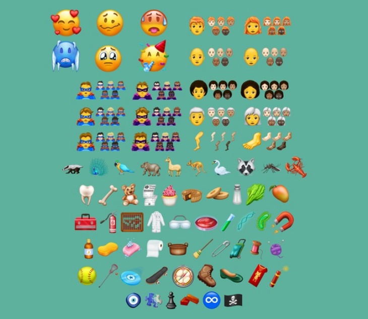 Emoji Baru untuk 2021 Ikut Tertunda Karena Virus Corona