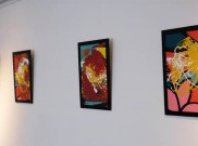 Penyandang Skizofrenia Pamer Lukisan Serentak di Tiga Kota