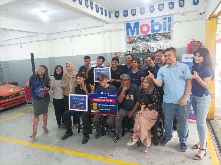 Mobil Lubricants Umumkan Mitra Outlet Pemenang Mobil Super Contest 2022