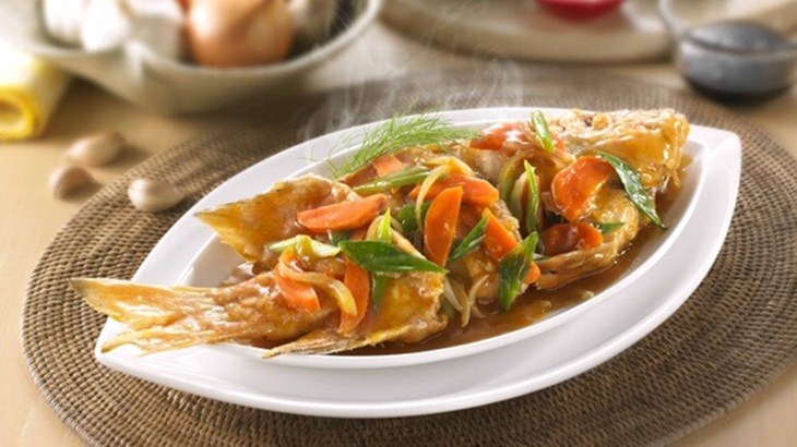 Resep Ikan Kakap Saus Tiram, Lezat dan Bergizi Tinggi
