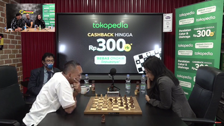 Kalah 0-3 Dari GM Irene Sukandar, Dewa Kipas: Saya Tidak Terbiasa 10 Menit