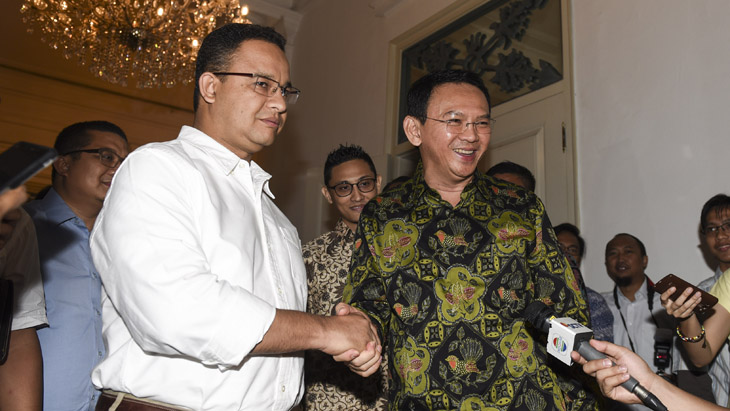 Survei Indo Barometer: Jokowi dan Ahok Unggul Atasi Permasalahan Jakarta Dibanding Anies