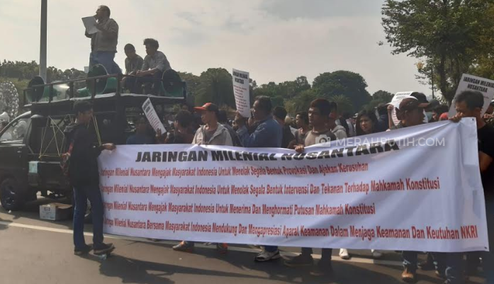 Tandingi Massa Halalbihalal 212, Jaringan Milenial Minta Stop Provokasi MK