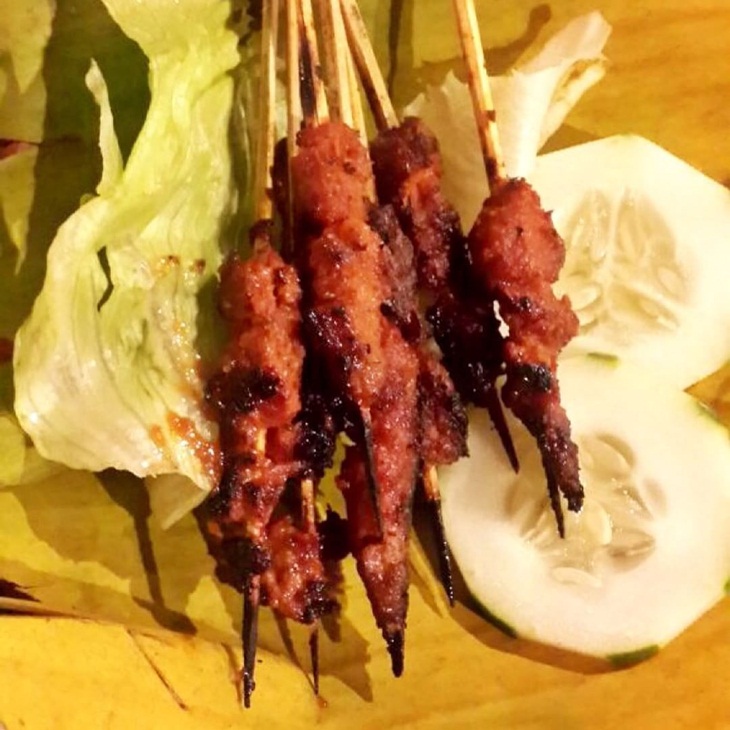 Sate rambiga. (Foto: instagram.com/coewitha)