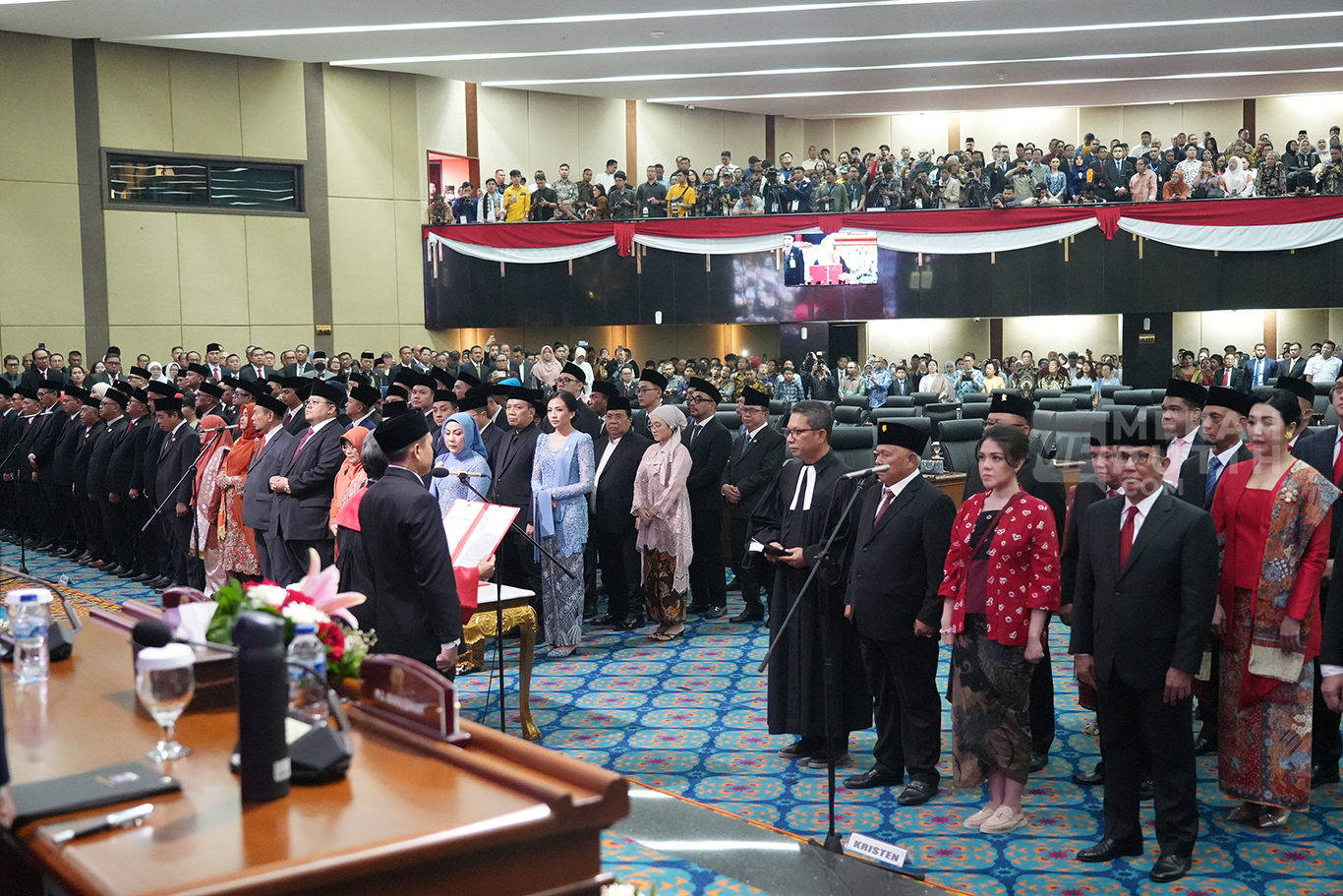 Sah, Momen Sumpah Jabatan dan Pelantikan 106 Anggota DPRD DKI Jakarta
