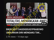 [HOAKS atau FAKTA] Tak Sanggup Lawan Anies, Prabowo Mundur sebagai Capres di Pilpres 2024