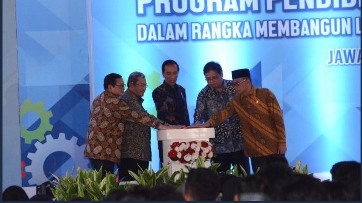Presiden Jokowi Dukung Program Pendidikan Vokasi Industri