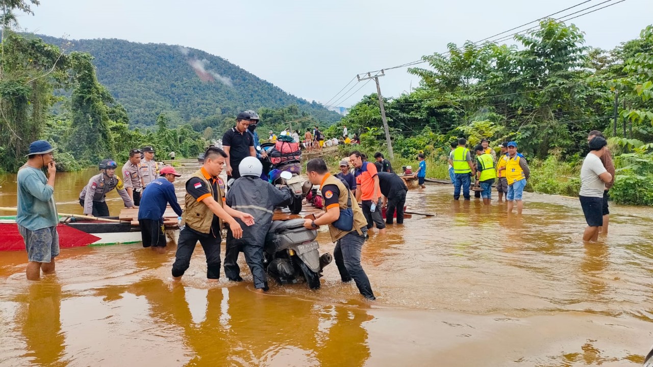 Banjir Melanda Kabupaten Konawe Utara, 923 KK Terdampak