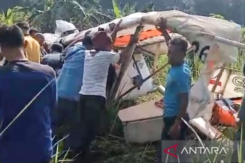 Pesawat Latih Jatuh di Bogor, TNI AU Konfirmasi 1 Orang Meninggal Dunia