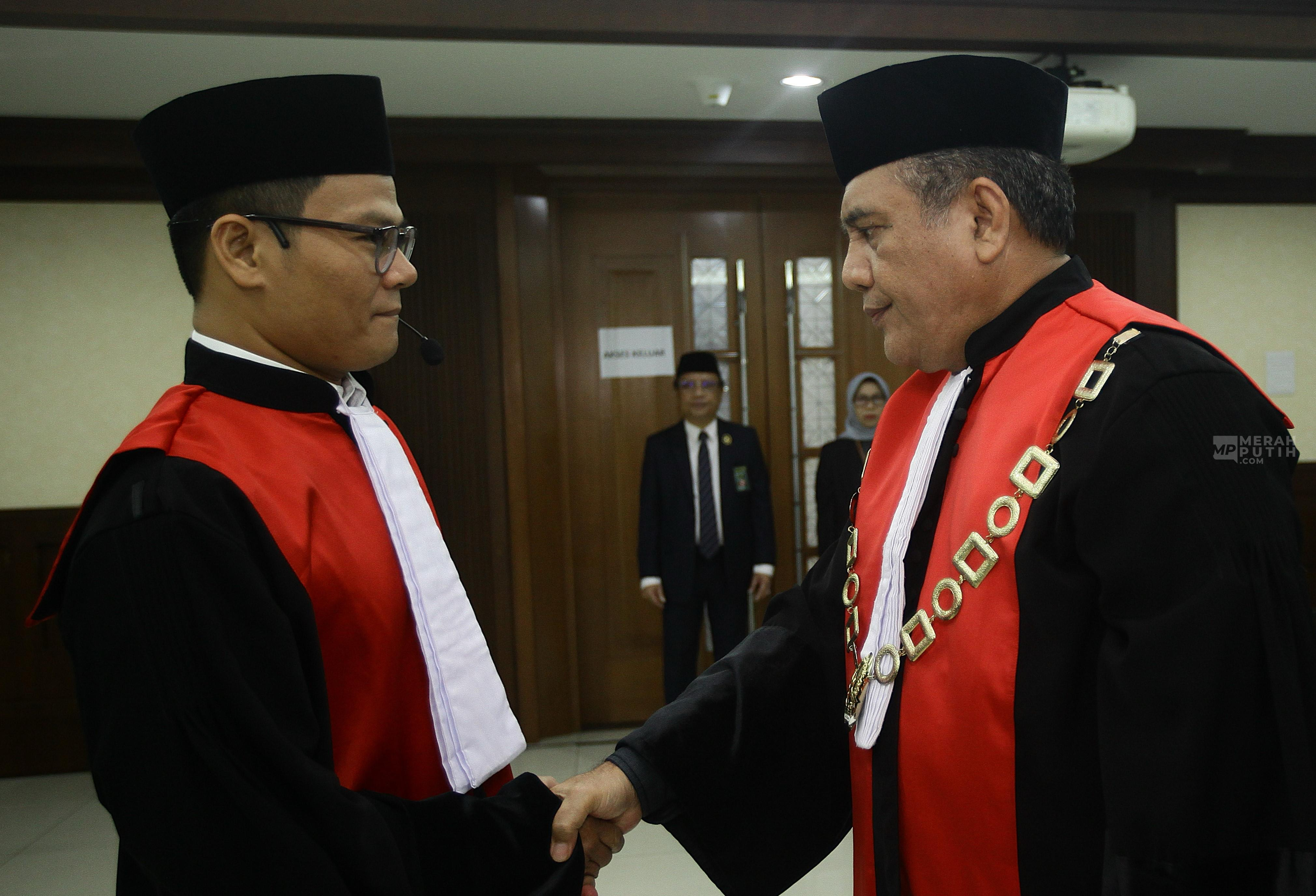 Eks Ketum Iwakum Andi Saputra Dilantik Jadi Hakim Tipikor