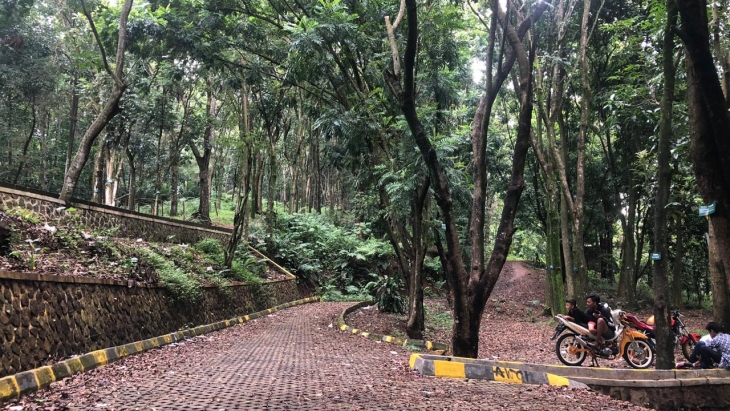 Hu'Koci seding dijadikan tempat bersepeda (Foto: MP/Mauritz)