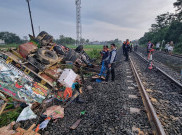 Kecelakaan KA Sancaka dan Truk di Sragen, 5 Kereta Api Alami Keterlambatan