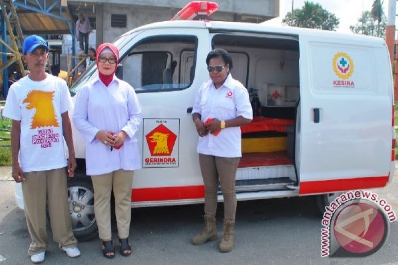 Mobil Ambulans Partai Gerindra