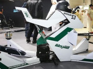 Hoverbike Dipakai Polisi Dubai Berpatroli