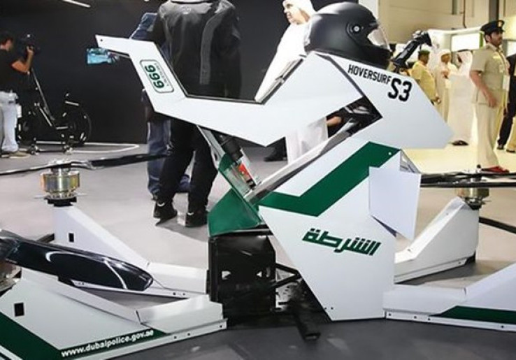 Hoverbike Dipakai Polisi Dubai Berpatroli