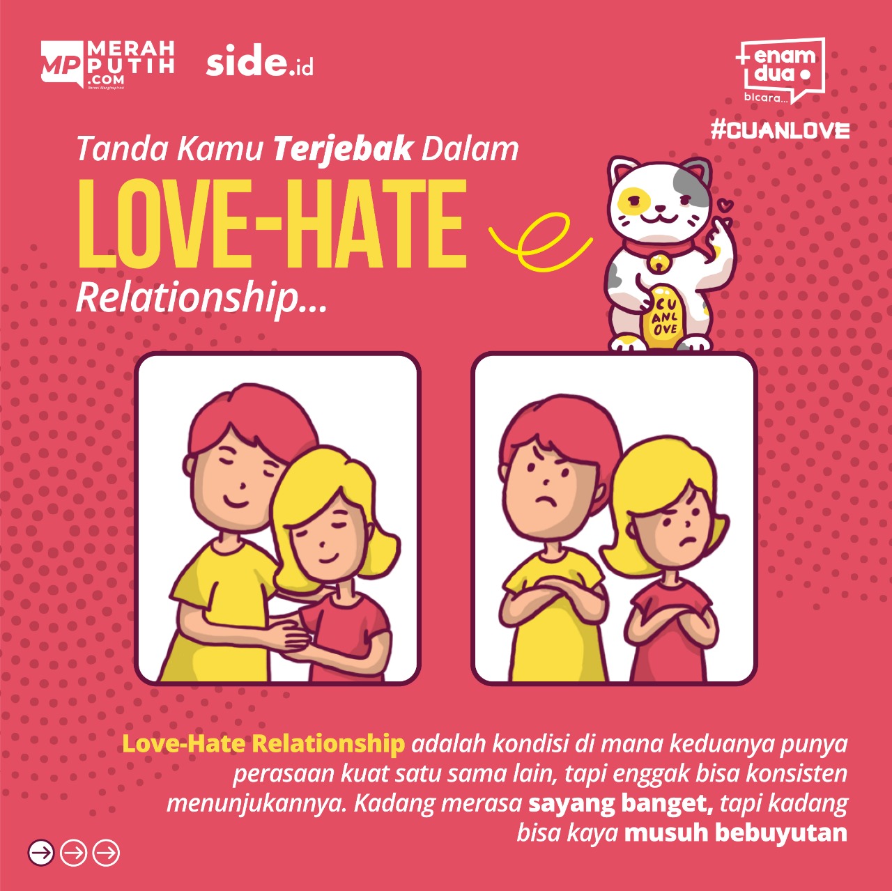 Tanda Kamu Terjebak Dalam Love-Hate Relationship
