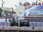  TNI AL Rayakan Hari Jadi ke-77 Dengan Upacara Penuh dan Meriah