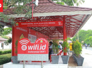 Alun-alun Kota Serang Dilengkapi Internet Kecepatan 1 Gbps