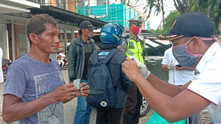 Kediri Belum Zona Hijau, Warga tak Bermasker Terancam Bayar Denda