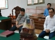 Majelis Hakim dan Terdakwa Korupsi Waterpark Nisel, Protes Saat Difoto Wartawan