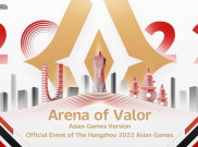 Arena of Valor juga Dipertandingkan di Asian Games 2022