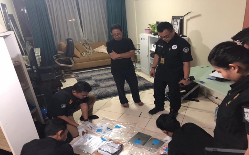 Tim Satgas Mafia Bola geledah apartemen Jokdri