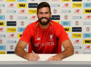 Gabung ke Liverpool, Allison Becker Pecahkan Rekor Kiper Termahal Dunia
