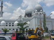 Progres Pembangunan Masjid Sheikh Al Zayed Hadiah Untuk Jokowi Mencapai 90 Persen