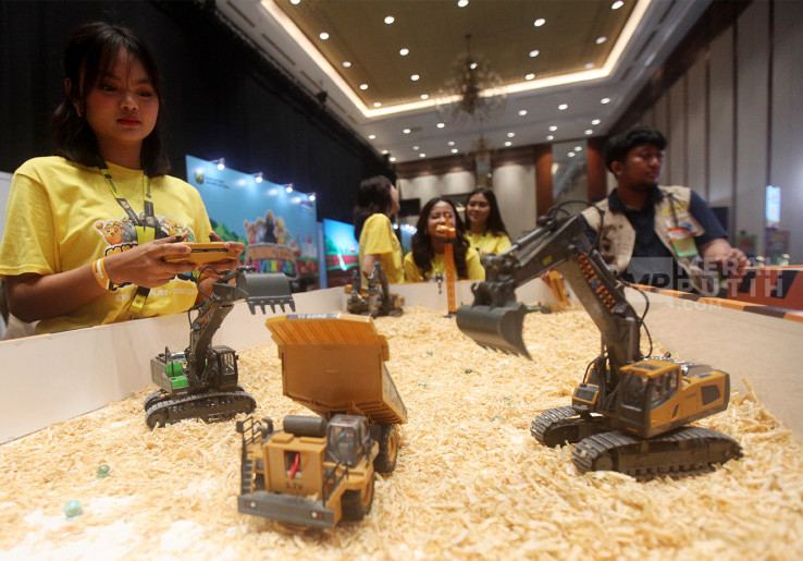 Keseruan Pameran Mineral dan Batu Bara Convention Expo (Minerba Convex) 2025 di Jakarta