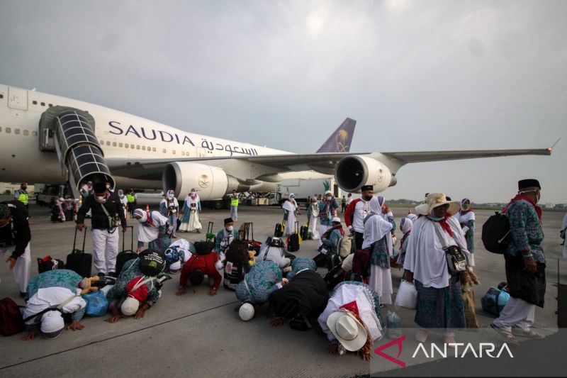 6.452 Jemaah Haji Sudah Tiba di Tanah Air