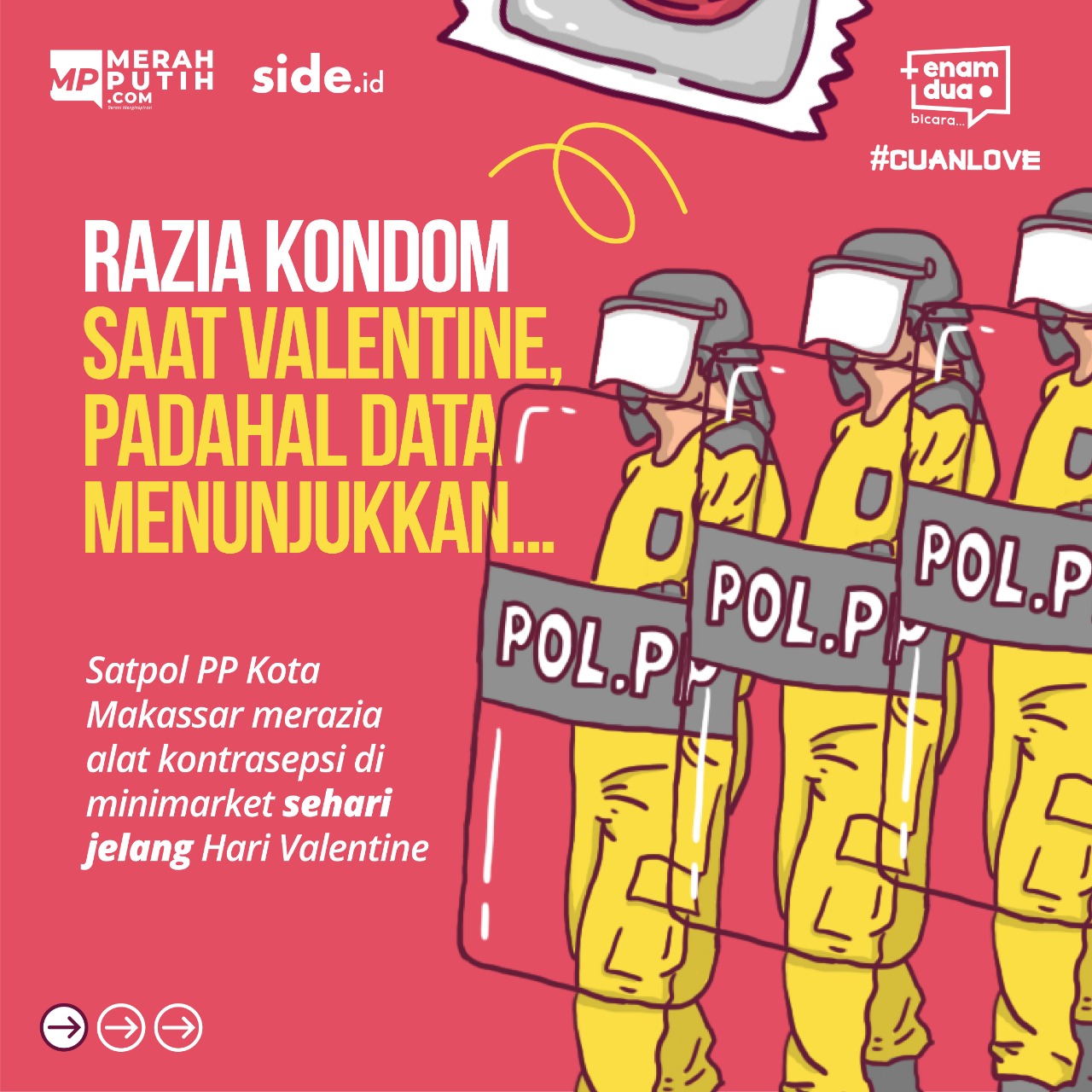 Razia Kondom Saat Valentine, Padahal Data Menunjukkan