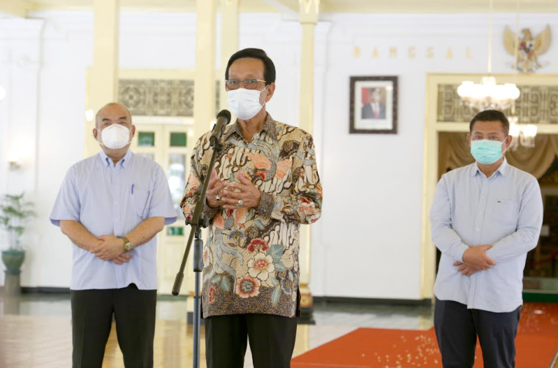 Presiden Jokowi Dorong Sri Sultan HB X Percepat Realisasi Kekebalan Kelompok di DIY