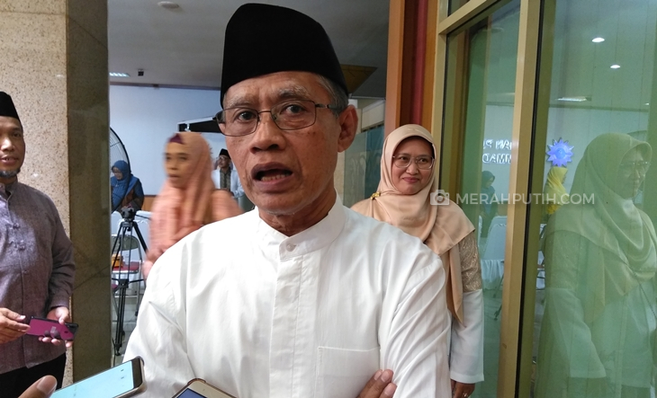 Ketua Umum Pimpinan Pusat Muhammadiyah Haedar Nashir. (Foto: MP/Teresa IKa)