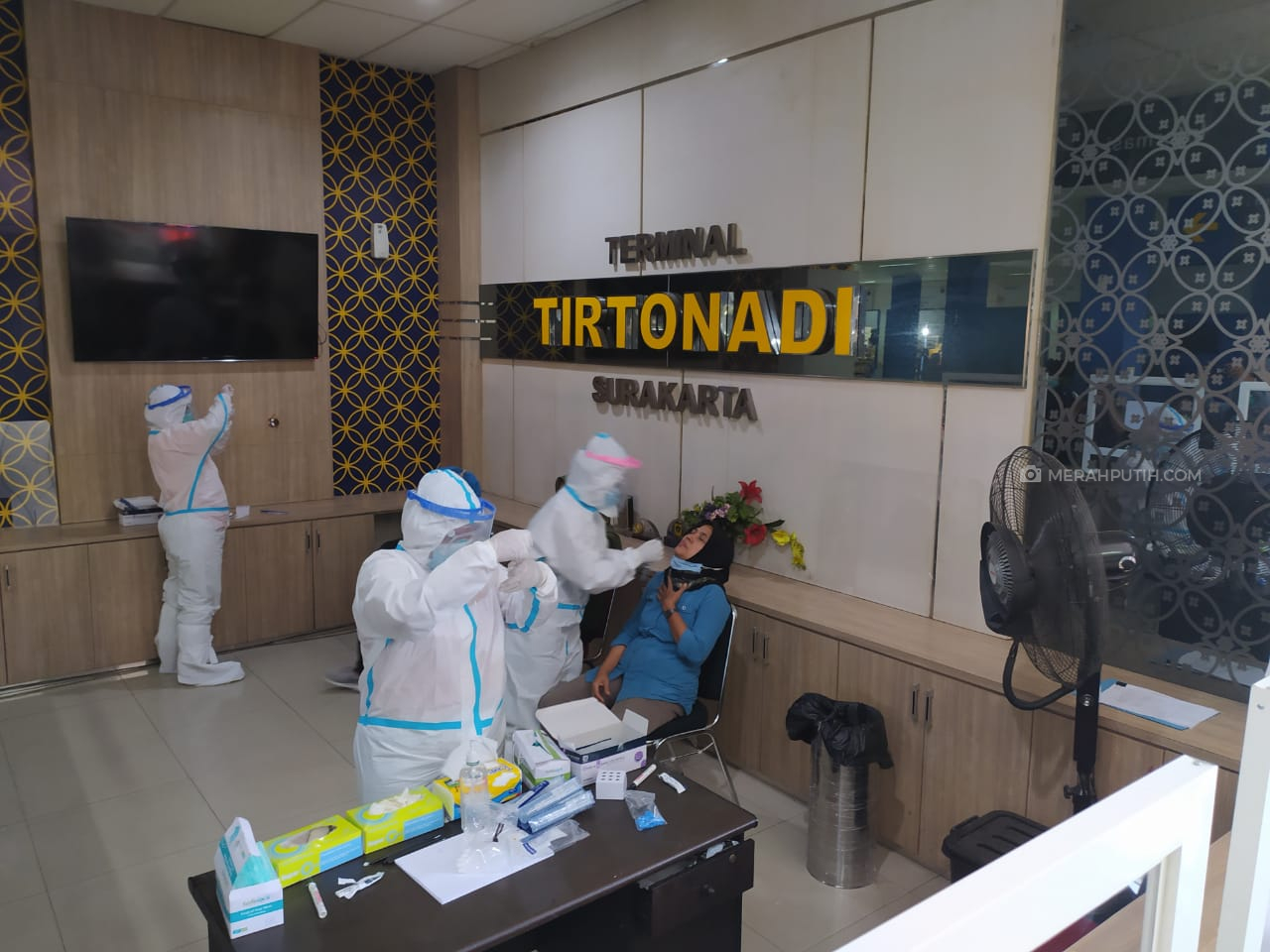 Pemudik Jabodetabek Terjaring Razia di Terminal Tirtonadi Solo