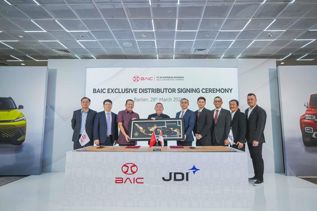 PT JDI Jalin Kerjasama dengan BAIC, Ramaikan Pasar Otomotif Indonesia