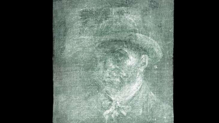Potret Vincent Van Gogh Ditemukan Tersembunyi di Balik Lukisan Lain
