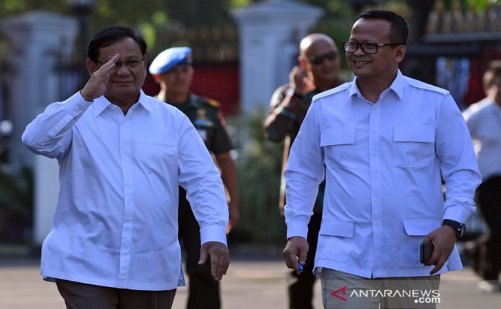 Prabowo Subianto ditunjuk Presiden Jokowi jadi menteri pertahanan RI