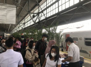 H-2 Natal, 38 Ribu Penumpang Kereta Tinggalkan Jakarta