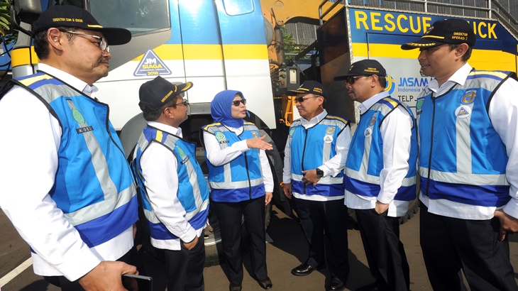 Tim Operasional Mudik PT Jasa Marga