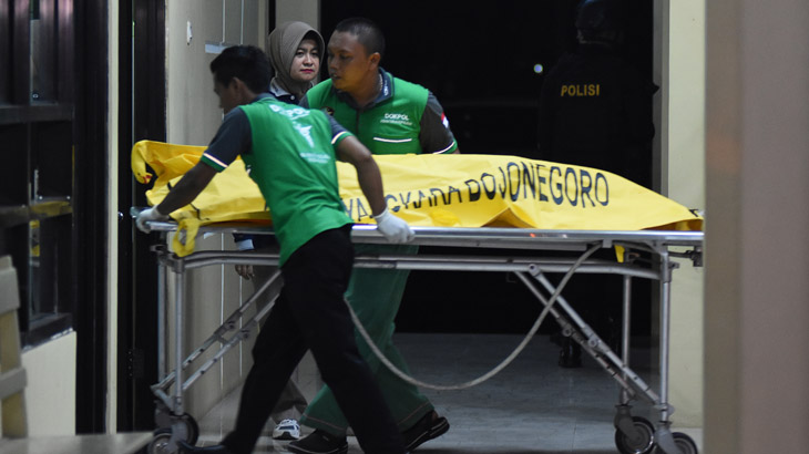 Jenazah Terduga Teroris Tuban Dibawa ke RS Bhayangkara