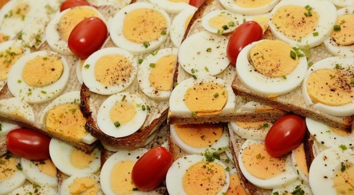 Konsumsi makanan berprotein seperti telur. (Foto: Pixabay/congerdesign)