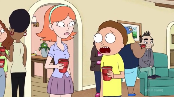 Jessica dan Morty. (Foto Rick and Morty Wiki Fandom)