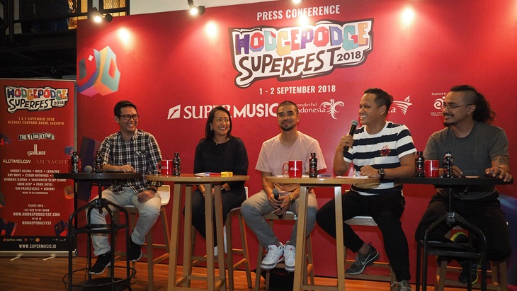 Hadirkan Konsep Baru, Hodgepodge Superfest 2018 Siap Manjakan Pecinta Musik Indonesia