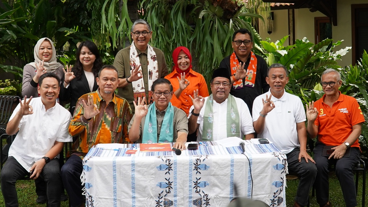 Deklarasi Kemenangan Pilkada Jakarta, Pramono: Selamat Ulang Tahun Persija