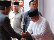 Prabowo Dampingi Jokowi Buka Muktamar Sufi Internasional
