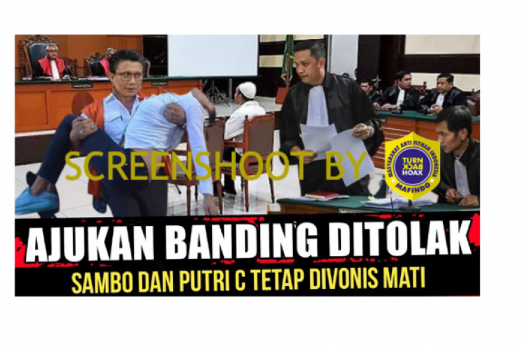 [HOAKS Atau FAKTA]: Hakim Tolak Banding, Ferdy Sambo Tetap Divonis Mati ...