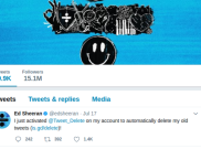 Ed Sheeran Aktifkan Kembali Akun Twitter Miliknya