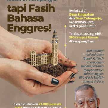Meski Di Kampung Tapi Fasih Bahasa Enggres 